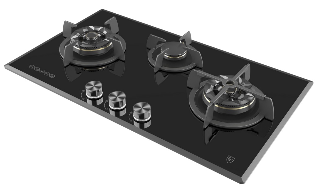 EF Glass Cooker Hob EFH 7636 WT VGB